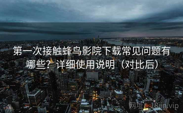 第一次接触蜂鸟影院下载常见问题有哪些？详细使用说明（对比后）